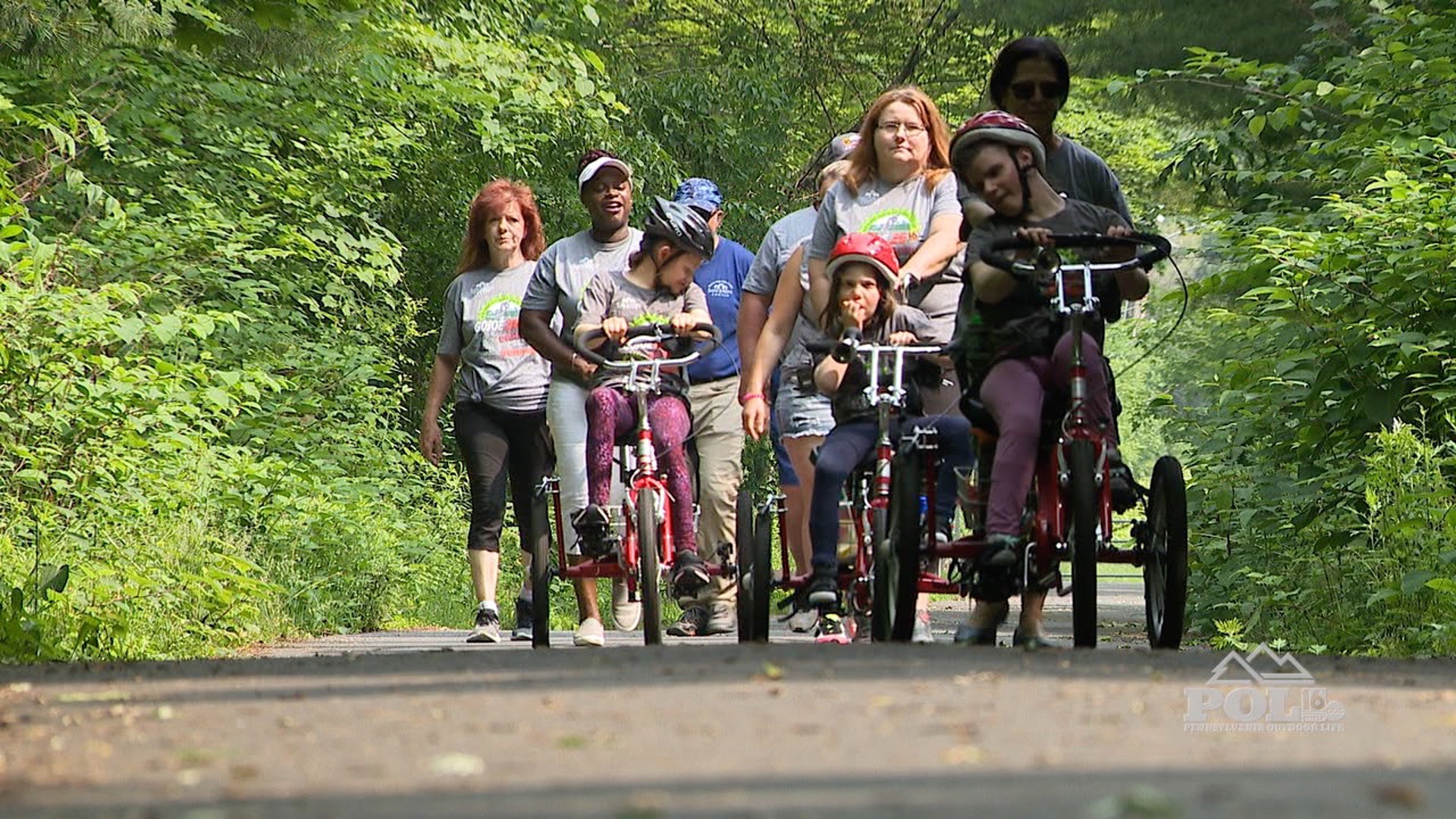 Adaptive bike ride