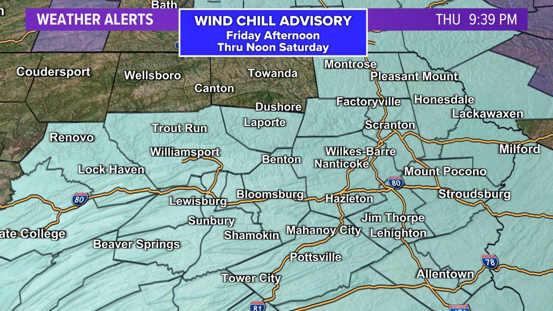 Meteorologist John Hickey Provides Updates On The Storm | Wnep.com