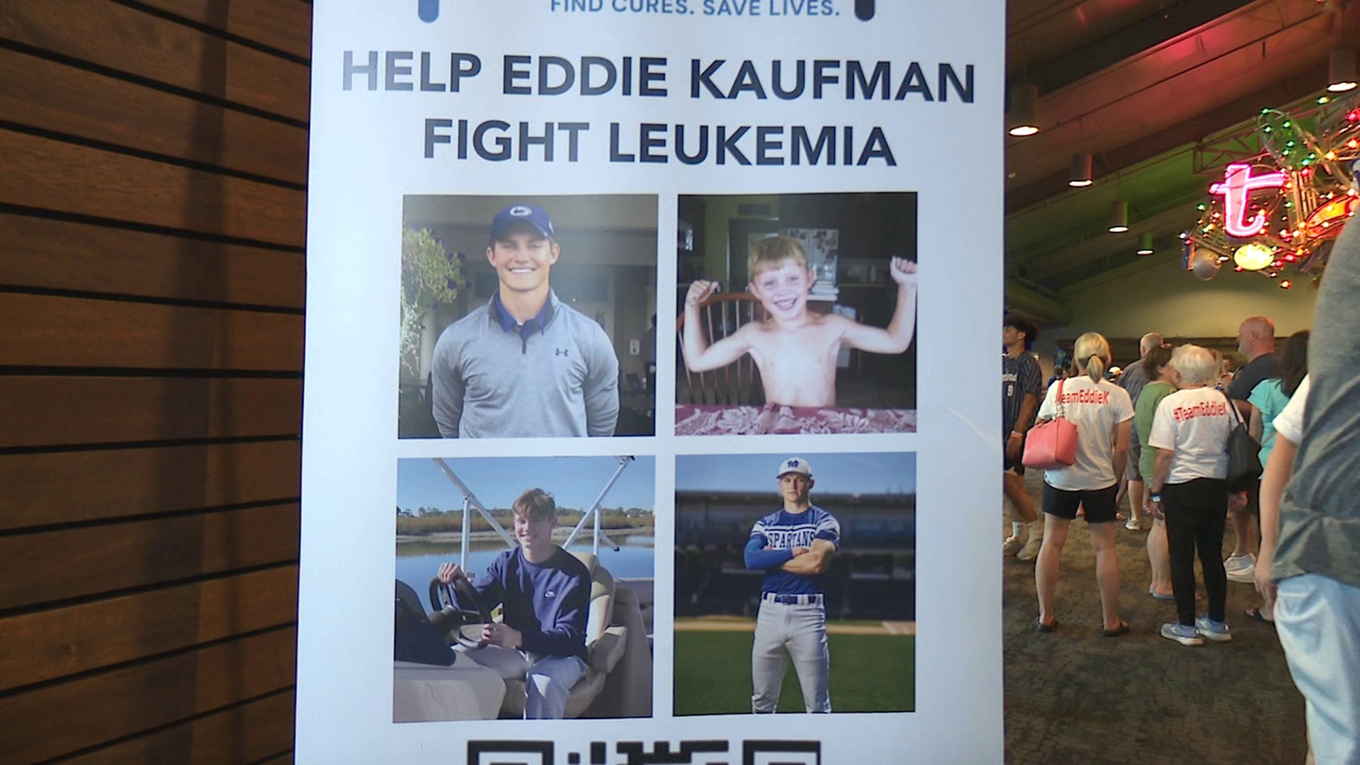 A fundraiser in Lackawanna County to defray costs for a 20-year-old man battling leukemia.
