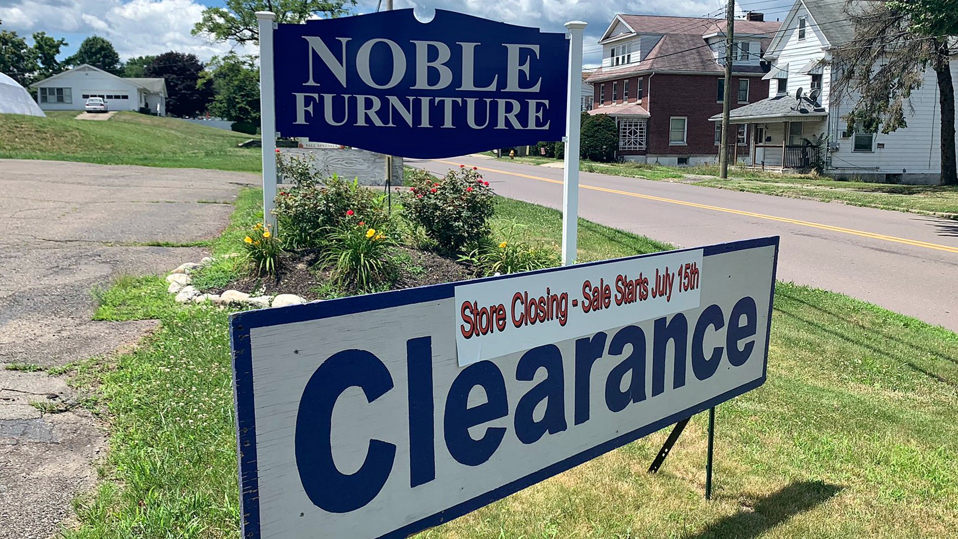 The long-standing furniture store will start is 'Going Out of Business Sale' on July 15th.