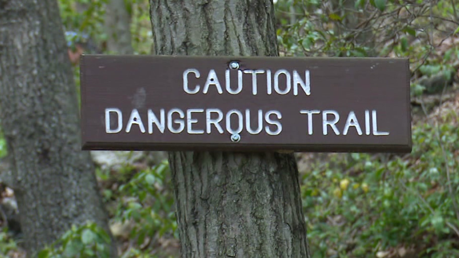 The Pennsylvania Game Commission warns hikers to stay off the trail that's been closed since 2019.