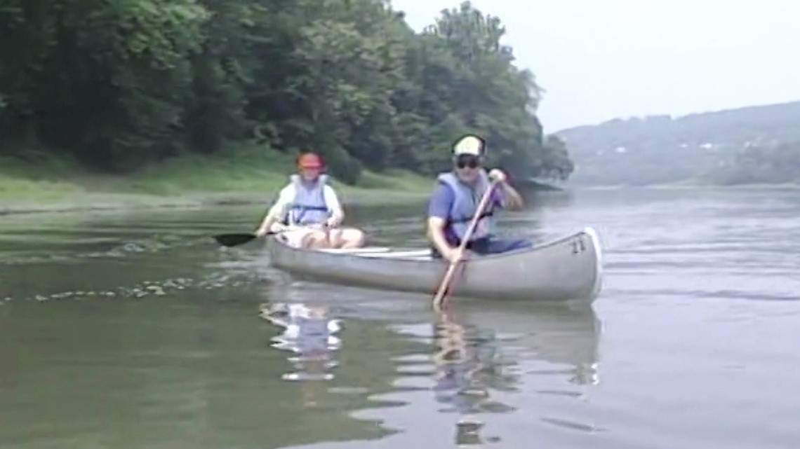 Paddling the river | Back Down The Pennsylvania Road