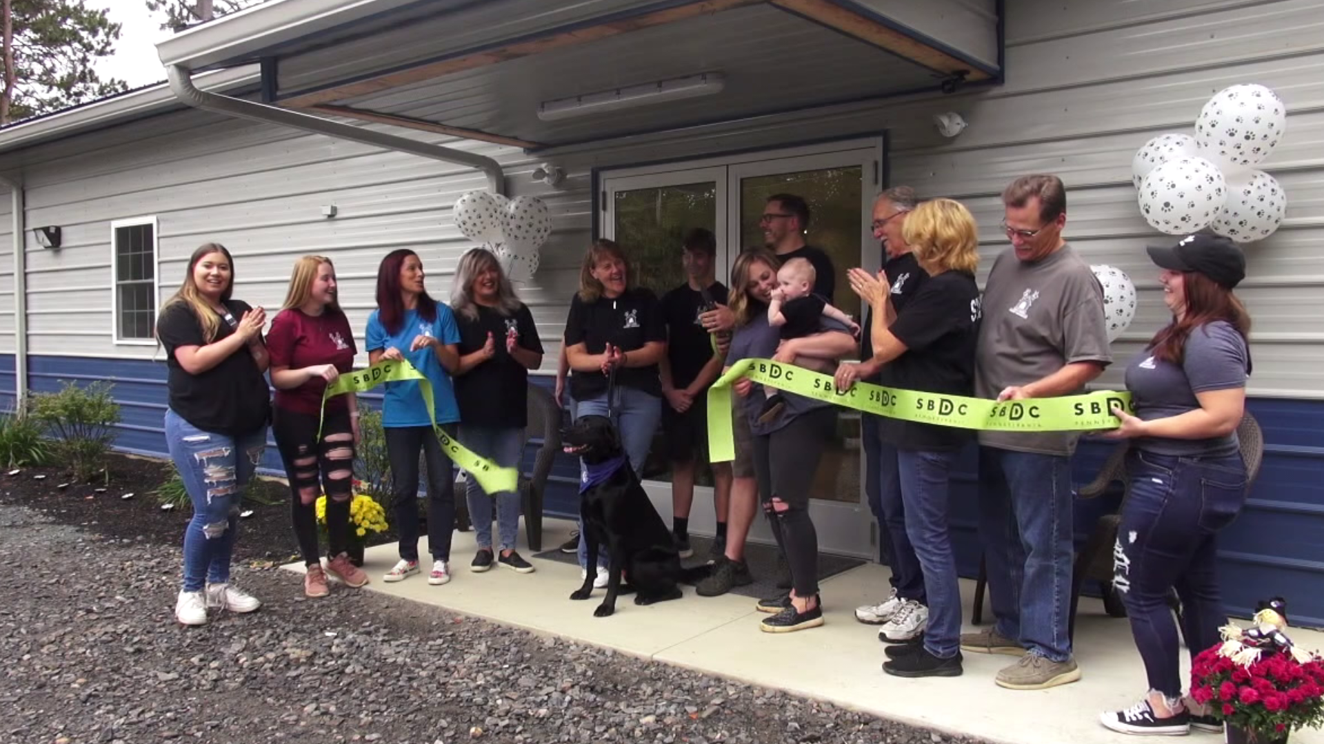 Paw Pack Doggy Daycare celebrated its grand opening with a ribbon-cutting on Friday afternoon.