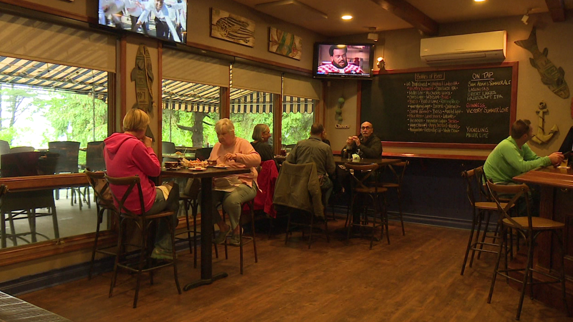 Busy bars and restaurants near Lake Wallenpaupack are getting ready for Monday's lifted restrictions.