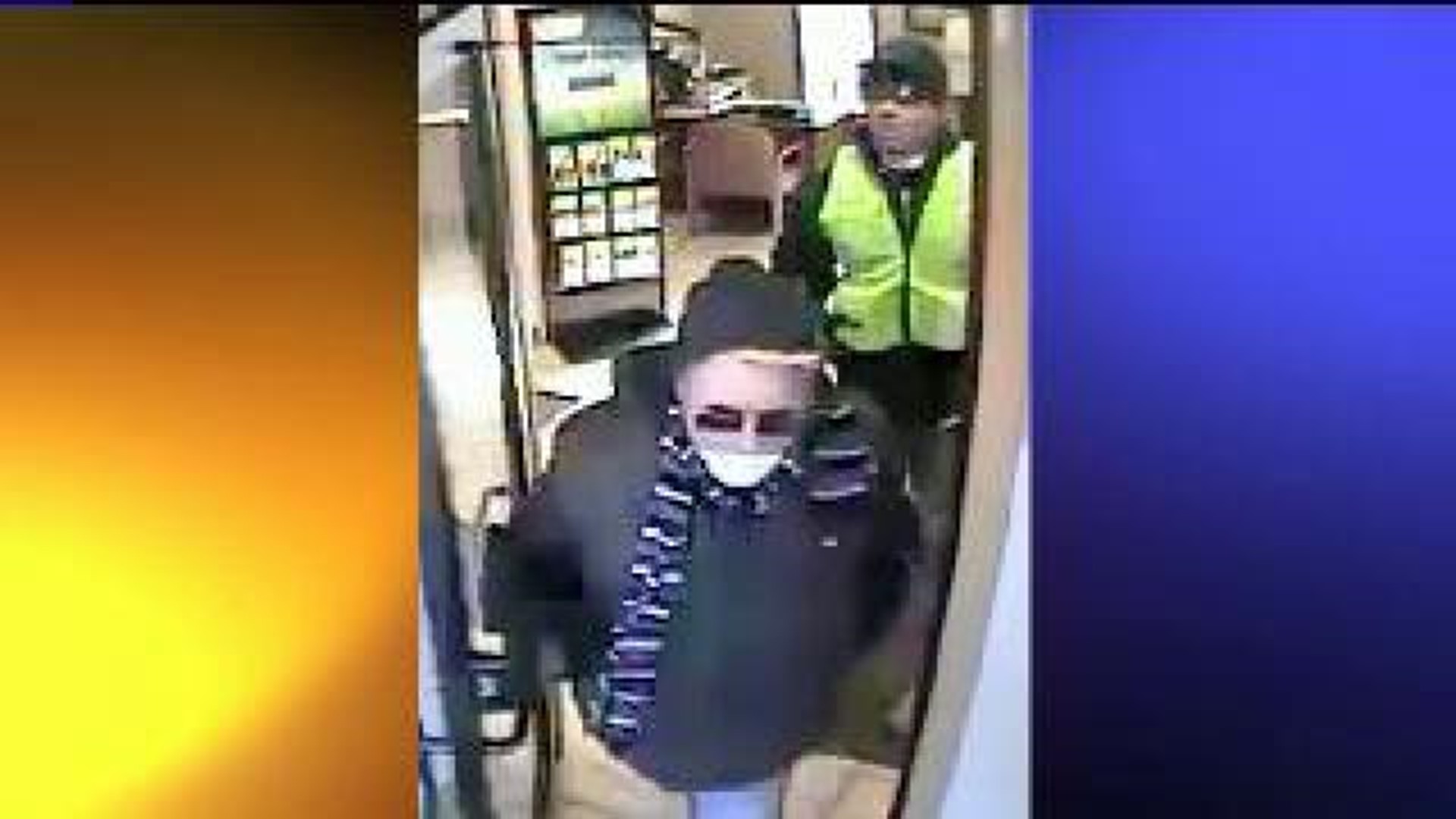 Security Images Of Bank Robbery Suspects, Getaway Vehicle Released