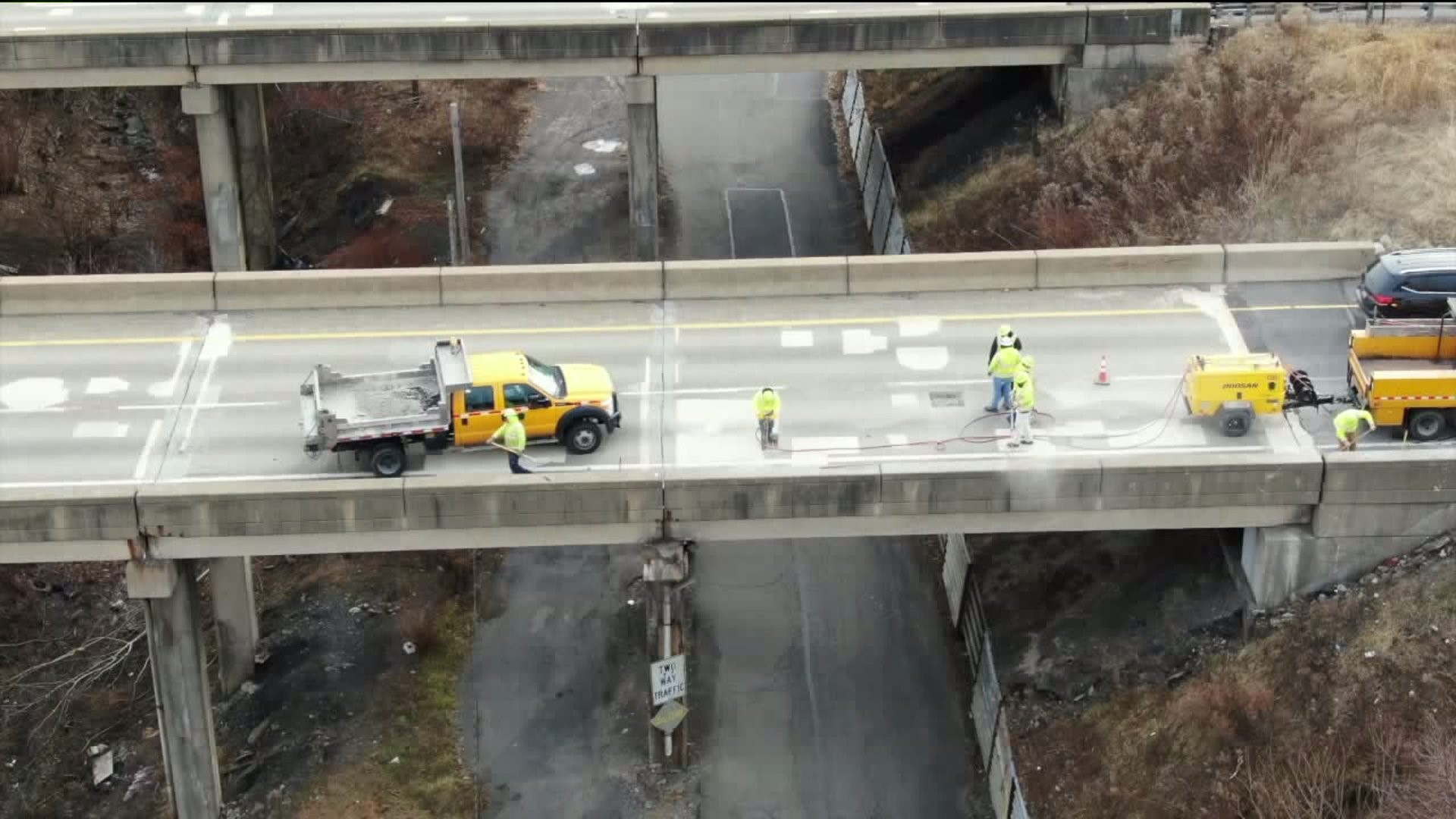 Emergency Bridge Work on I-81 in Luzerne County
