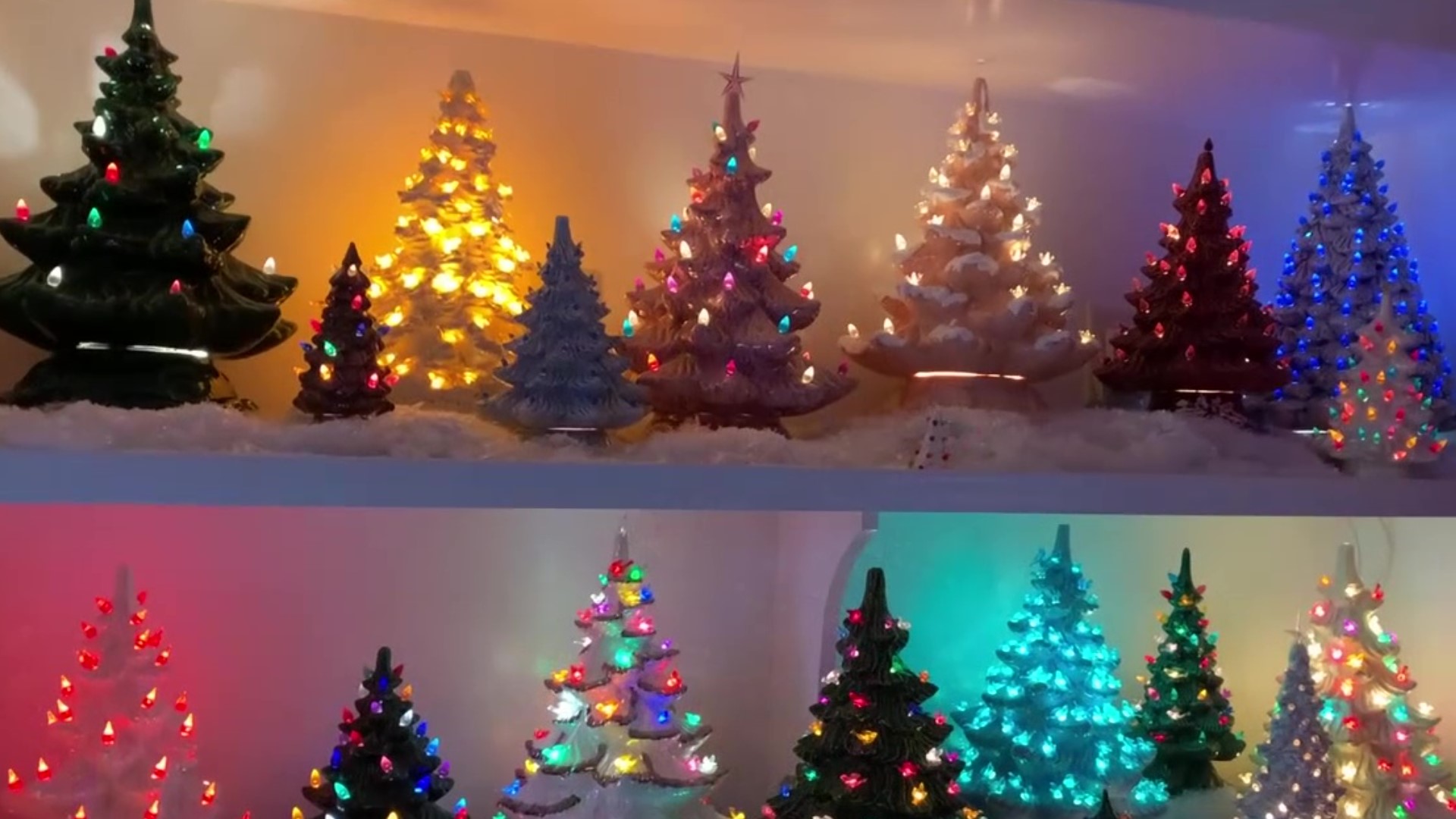 For many folks, old fashioned ceramic trees bring back fond memories of Christmases past.