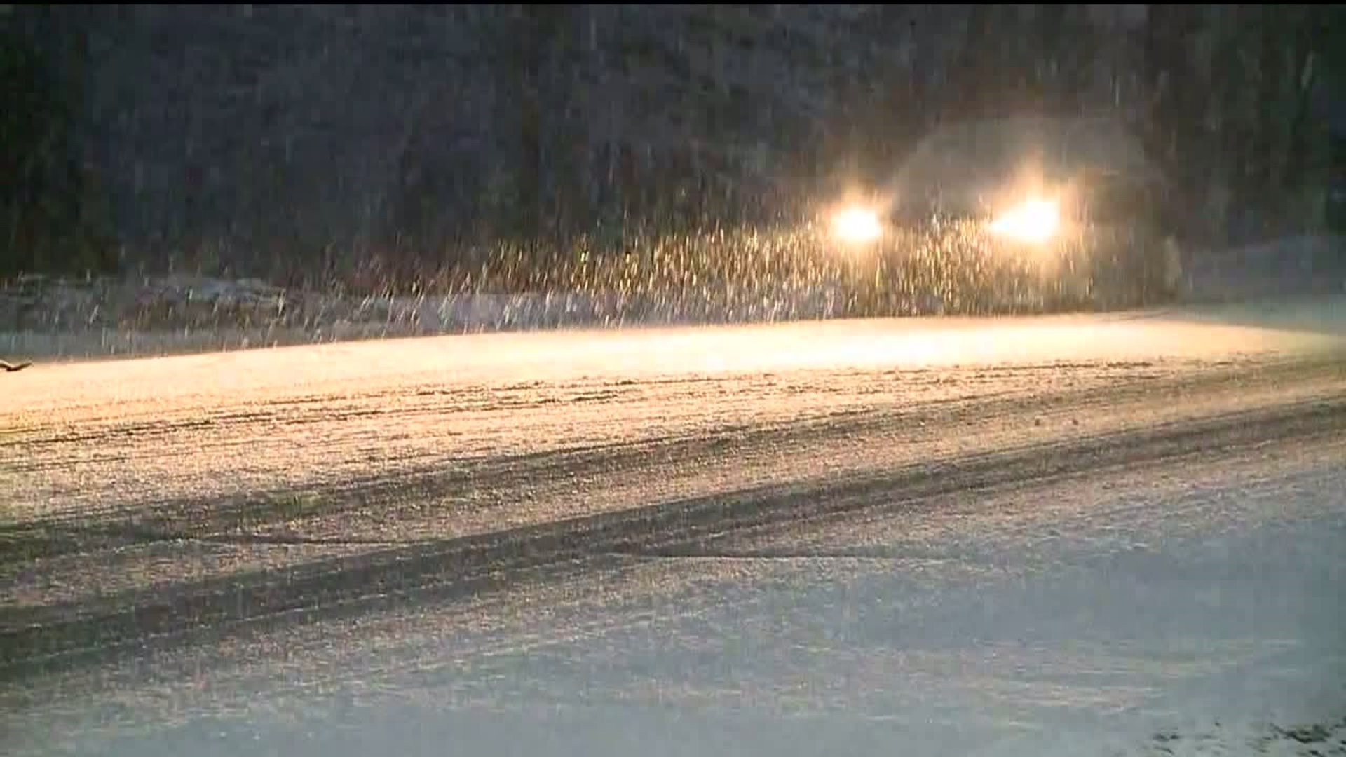 Wintry Mix Makes for Tricky Travel