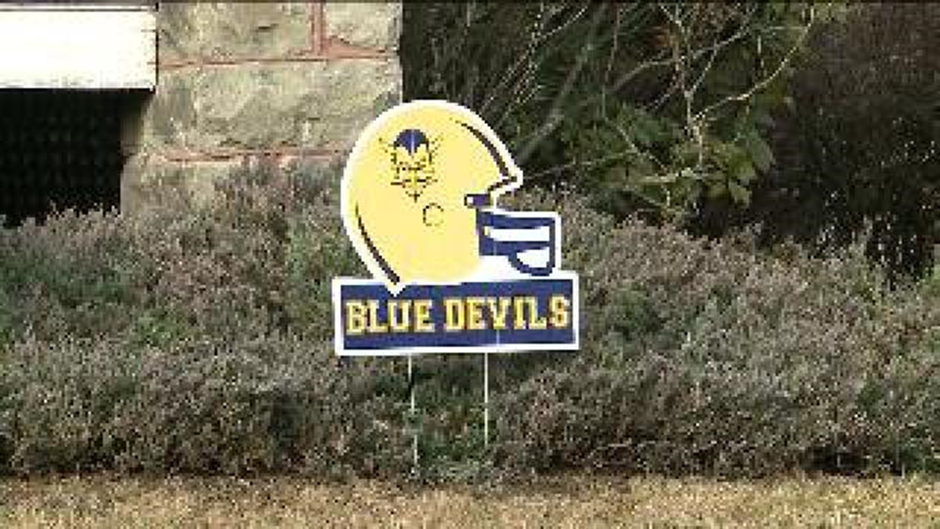 Blue Devil Pride Covers Old Forge