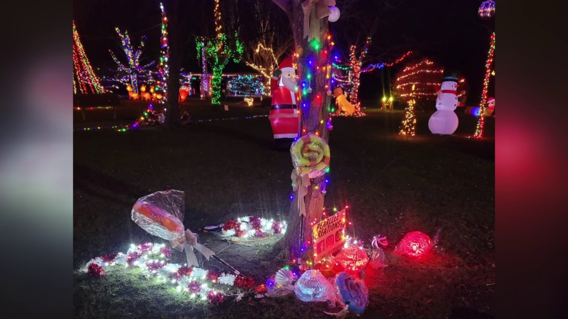 Community Christmas display vandalized in Luzerne County - Vimarsana News