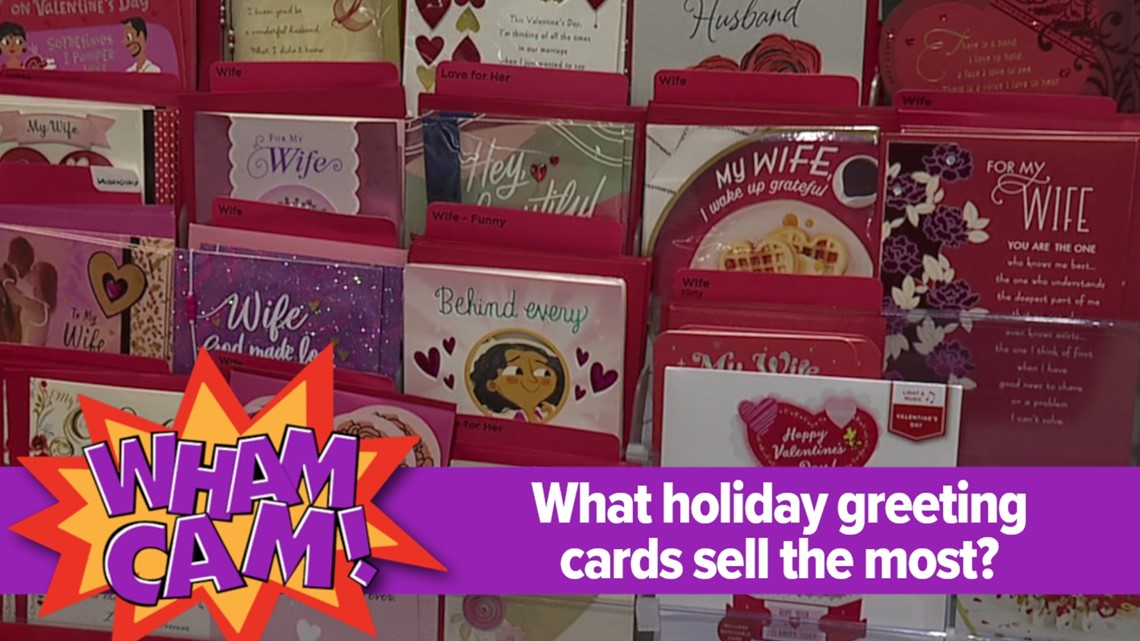 Wham Cam: Which holiday do cards sell more for?