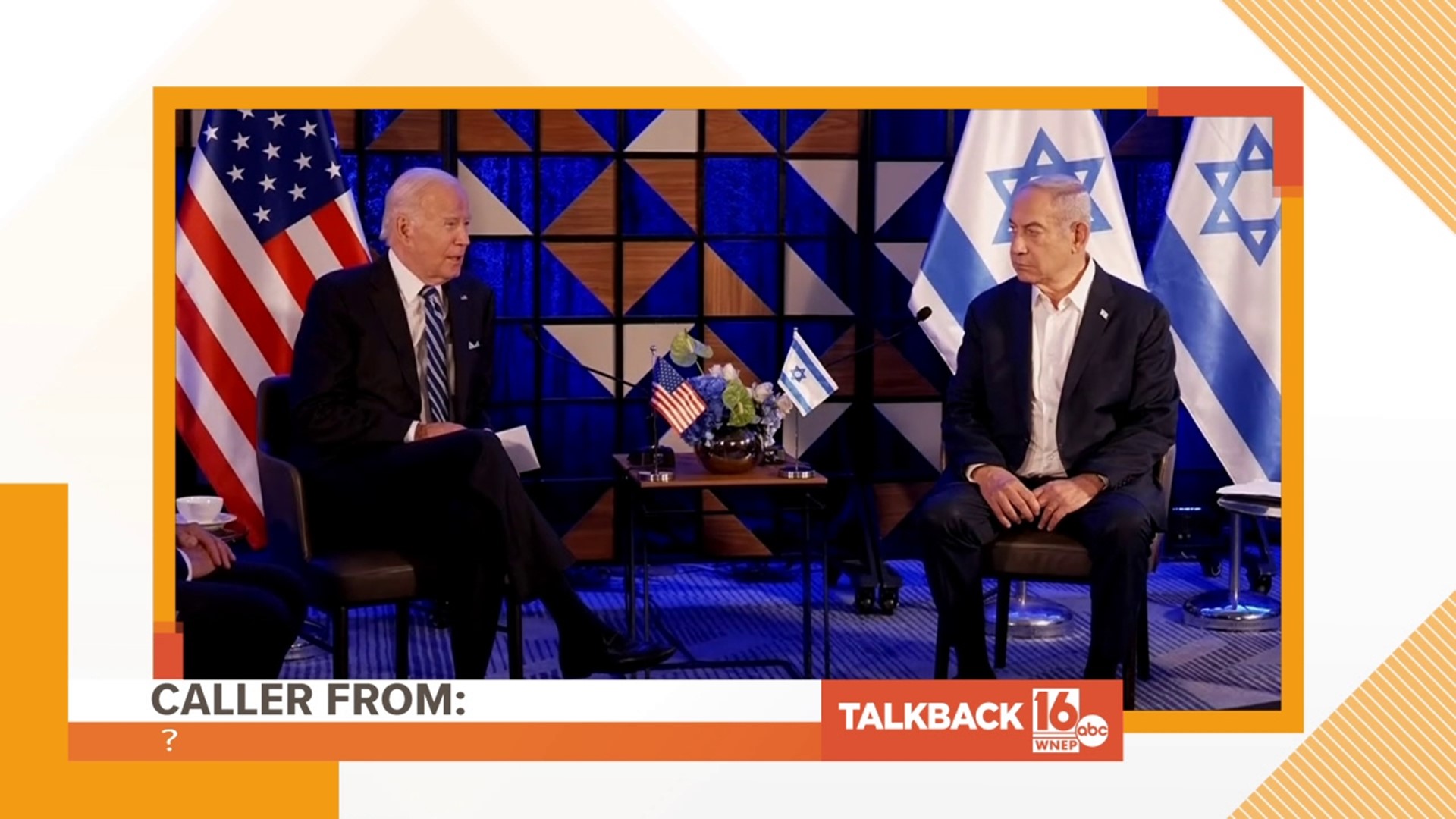 Callers are commenting on the ongoing fight between Israel and Gaza in this Talkback 16.