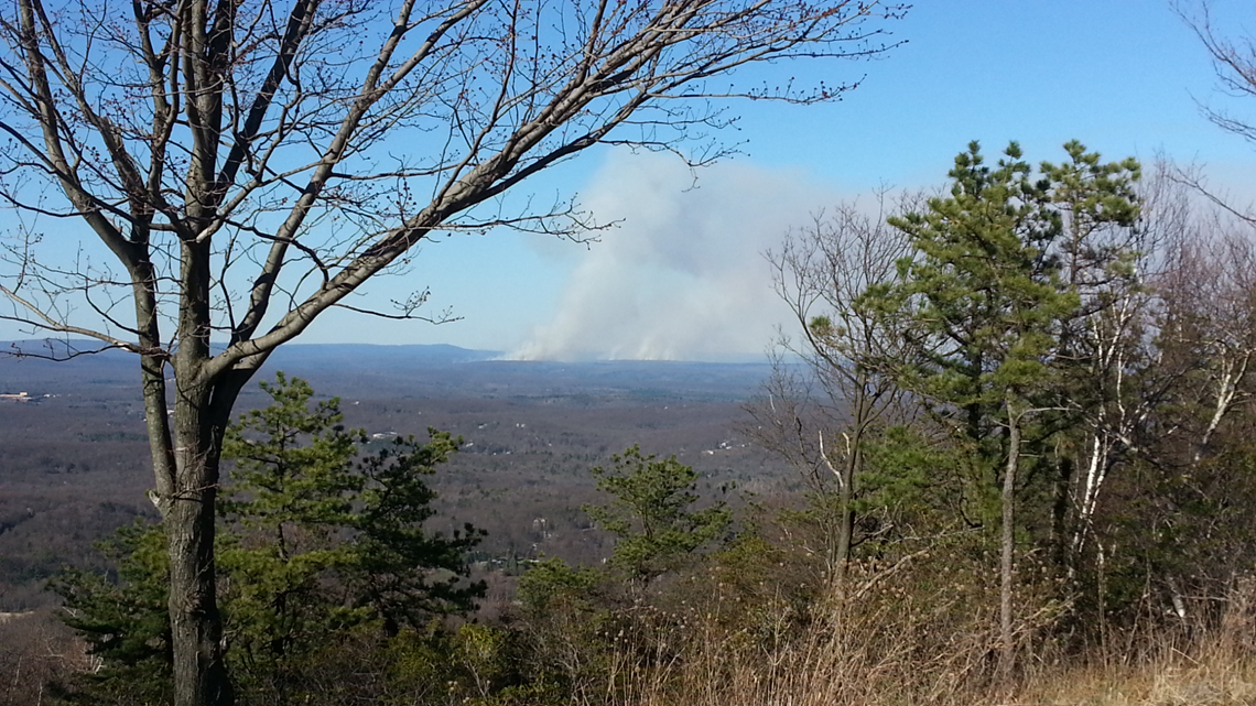 Crews Battle Massive Brush Fire In Monroe County | Wnep.com