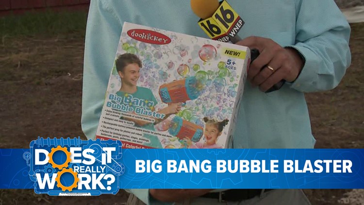 Does It Really Work: Big Bang Bubble Blaster