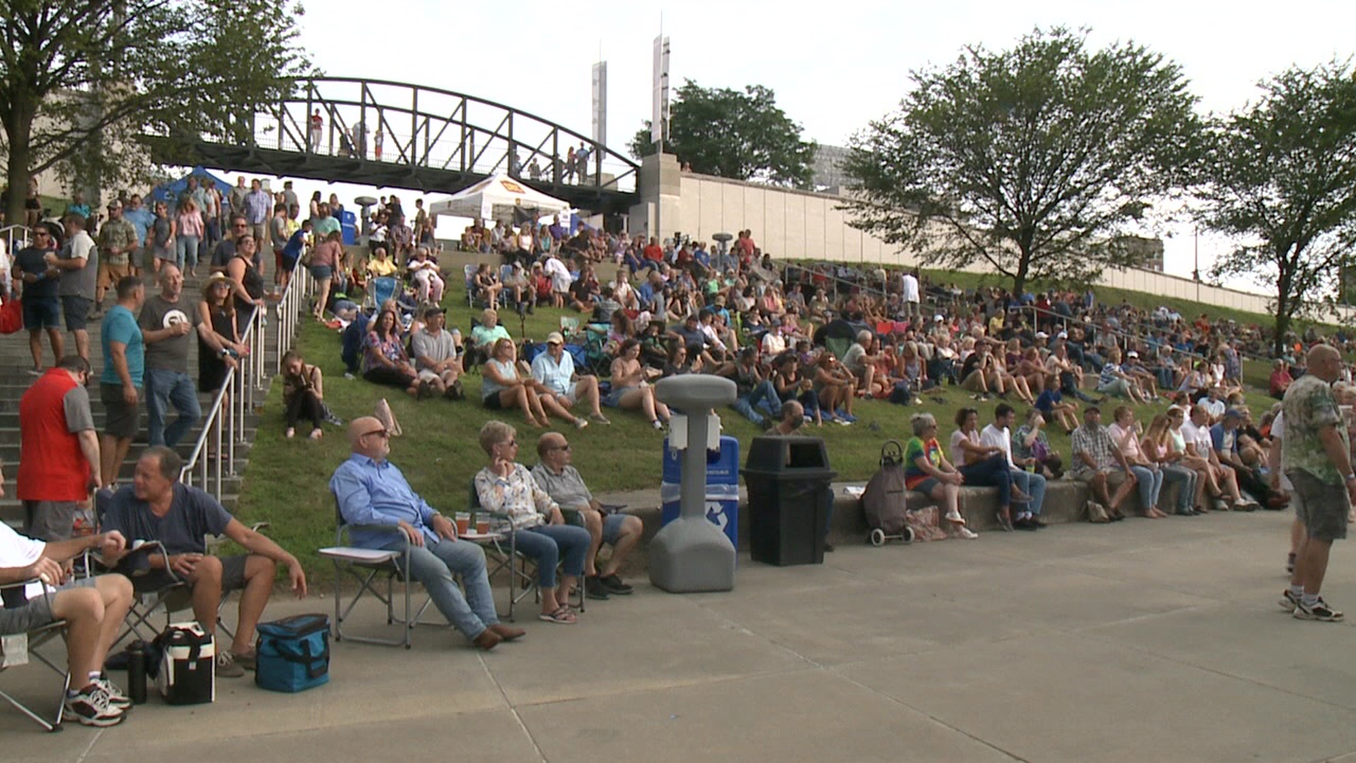 The lineup for this summer's Rockin' the River concerts was announced Thursday in Luzerne County.