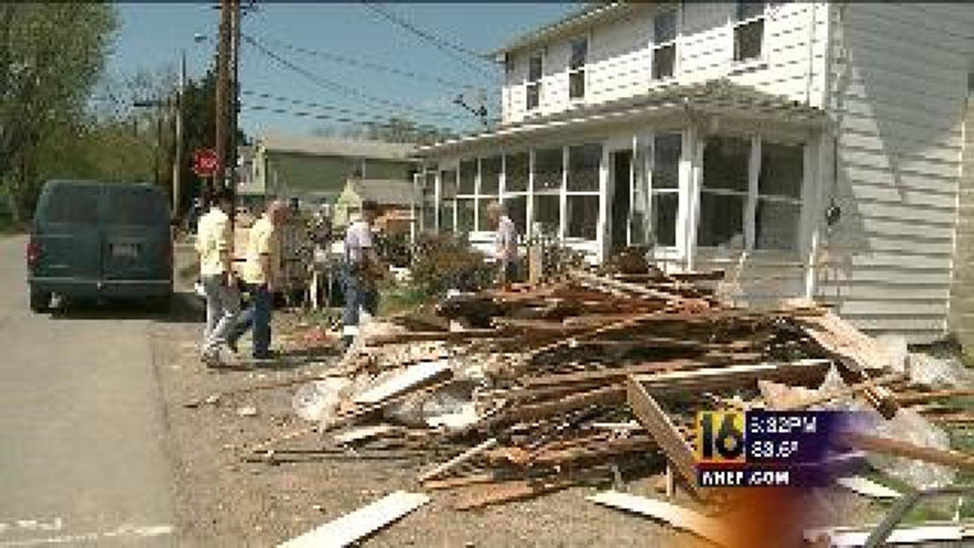 Flood Cleanup Continues in Luzerne County