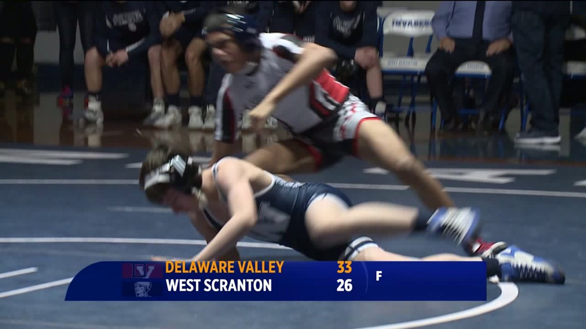 Delaware Valley vs West Scranton wrestling
