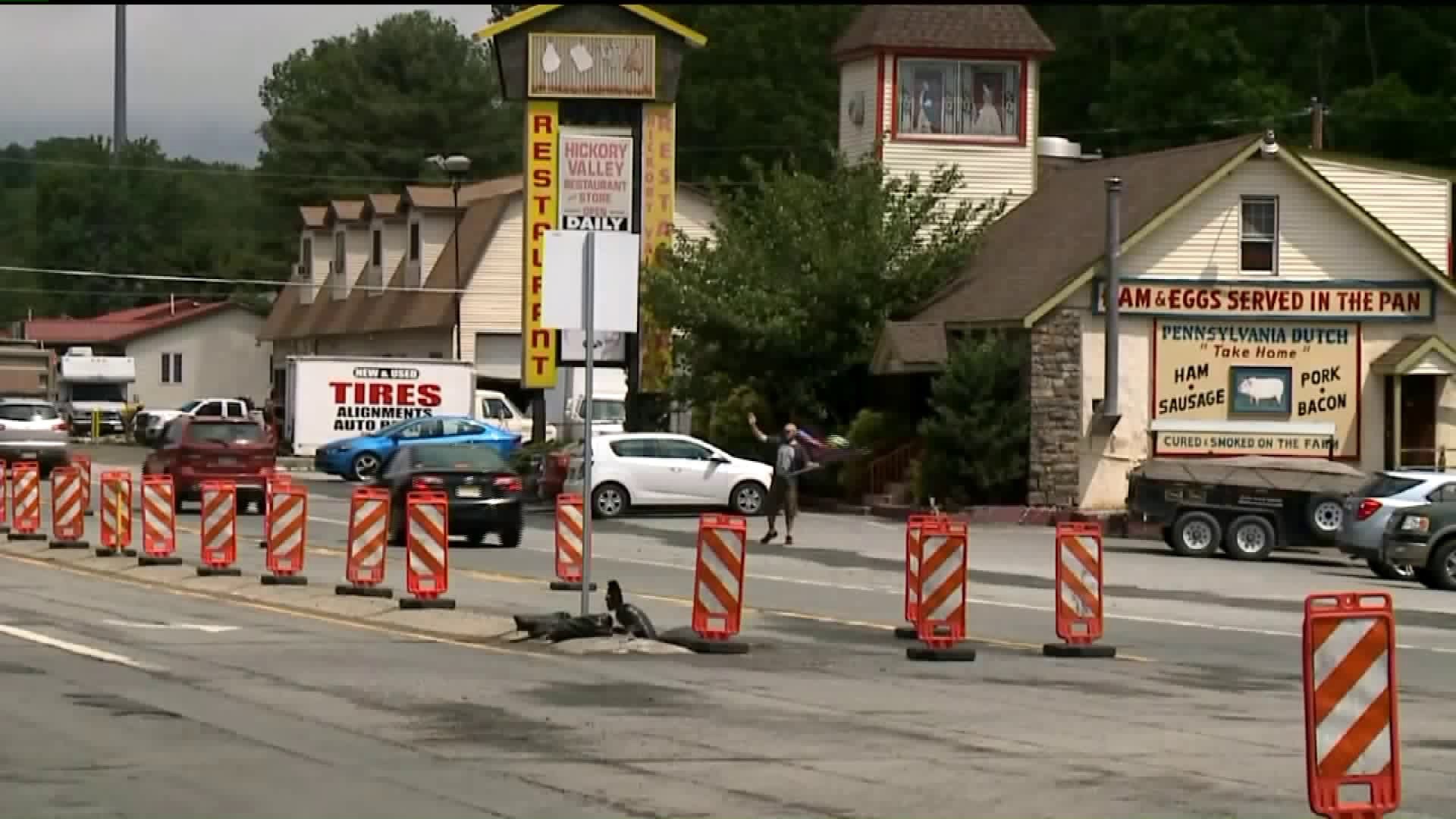 Roadwork on Route 611 Taking Toll on Businesses in the Poconos