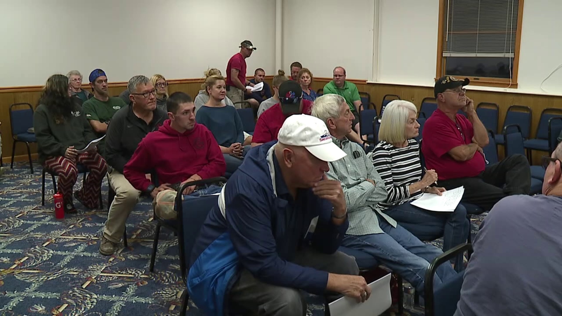 It was a heated debate in Scott Township Tuesday night as residents voiced concerns over hiring EMTs to work with the township's two hose companies.