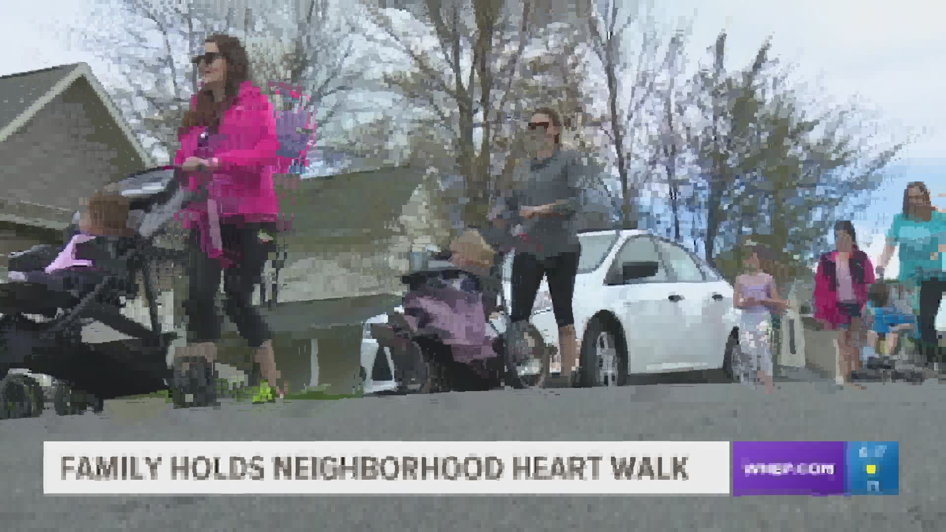 A community in Lackawanna County walked and donated for the American Heart Association Saturday.