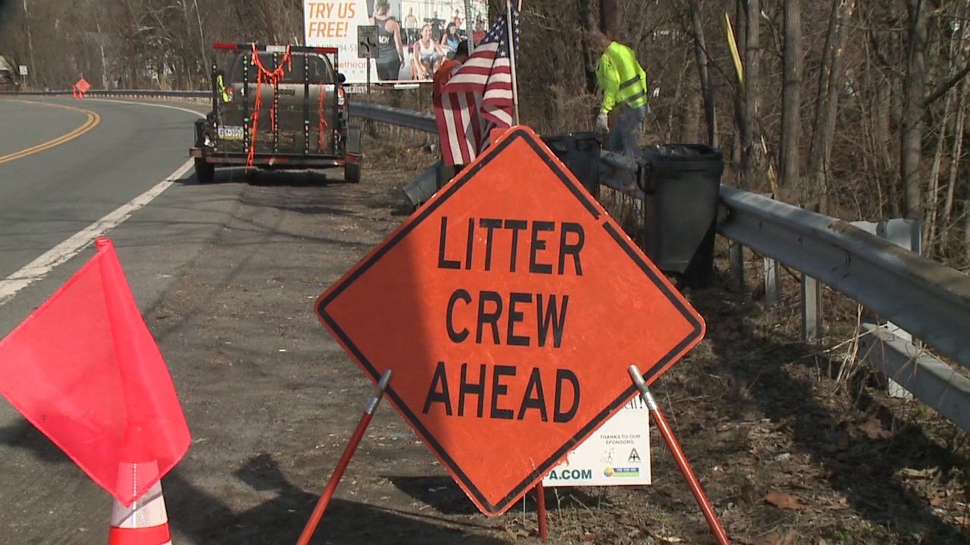 A litter cleanup crew wants the borough to start this spring off on the right foot.