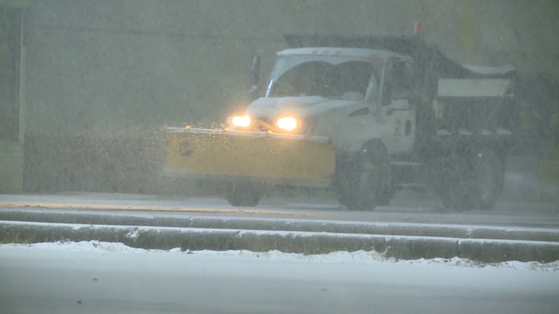 DPW is battling against mother nature to keep the roads clear throughout the winter weather.