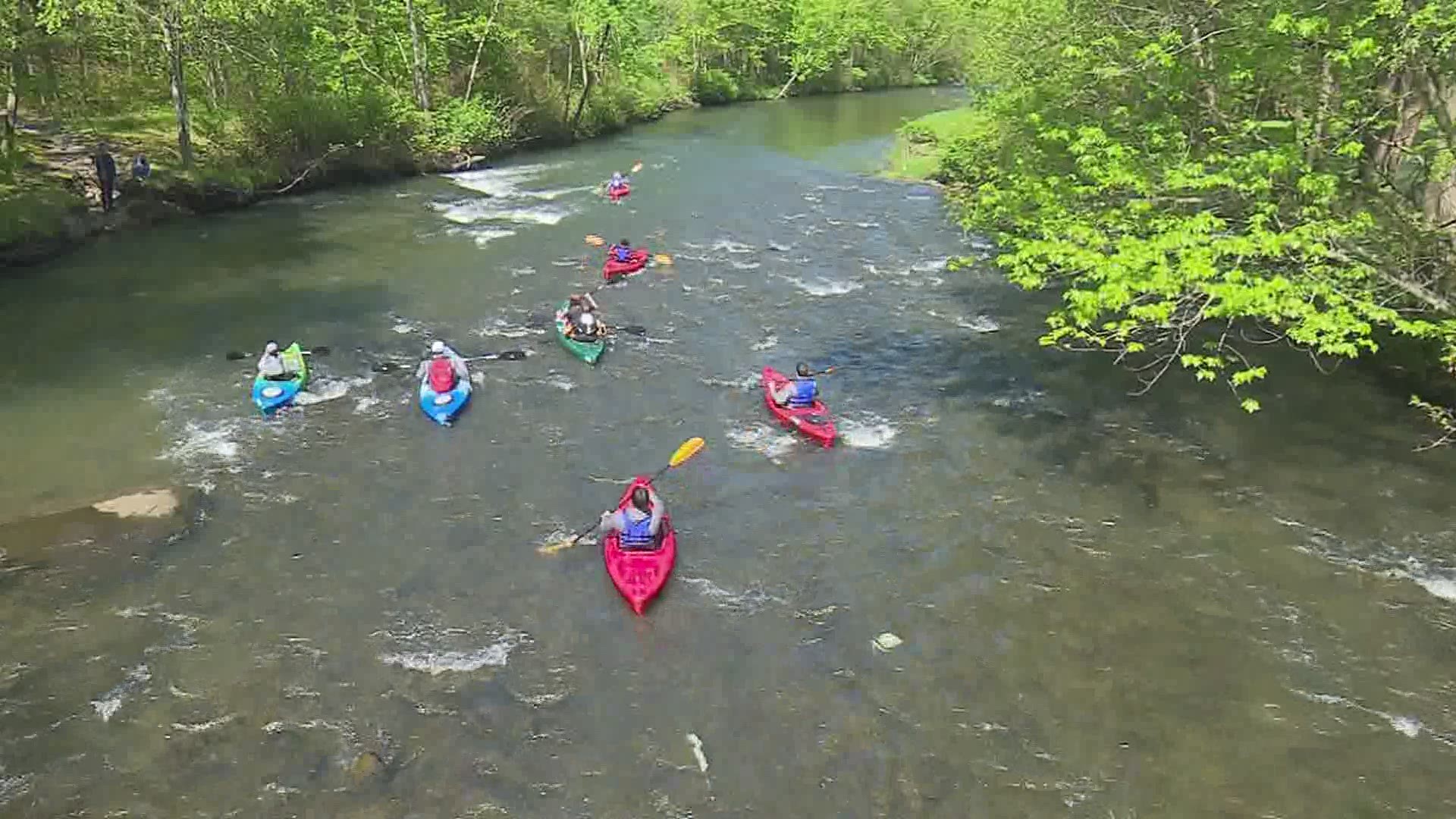 Visit the Lackawanna River and learn the reasons it received a statewide honor.