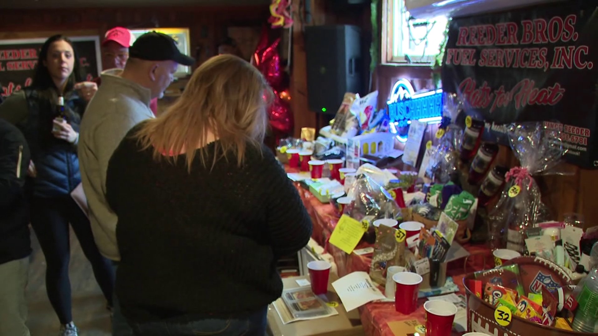 The fundraiser kicked off on Saturday at the Loyalsock Hotel and continues on Sunday.