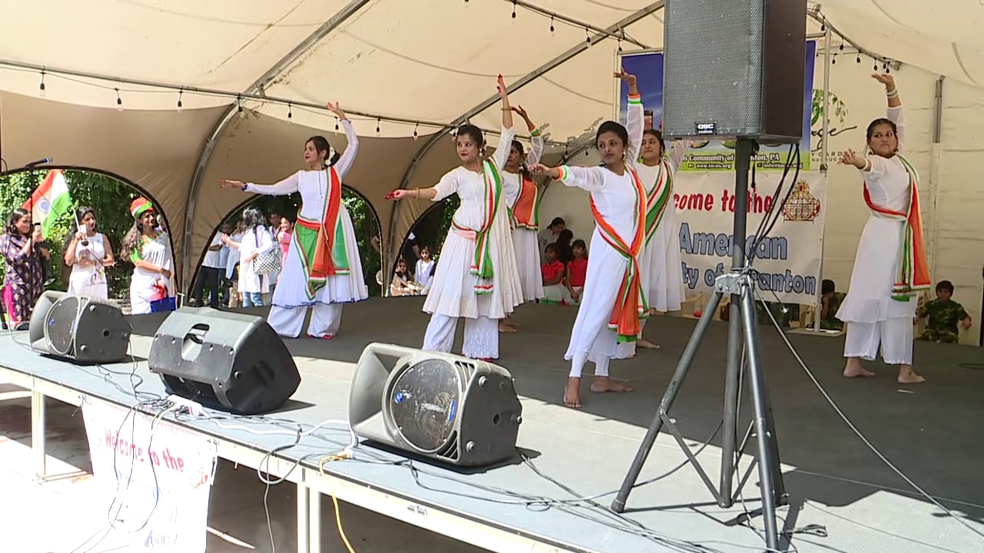 It was a day filled with joy and unity at Nay Aug Park as people celebrated India's 77th Independence Day.