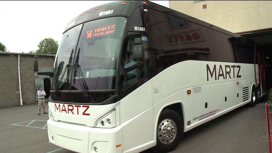 Martz Group Unveils New Logo, Bus Fleet