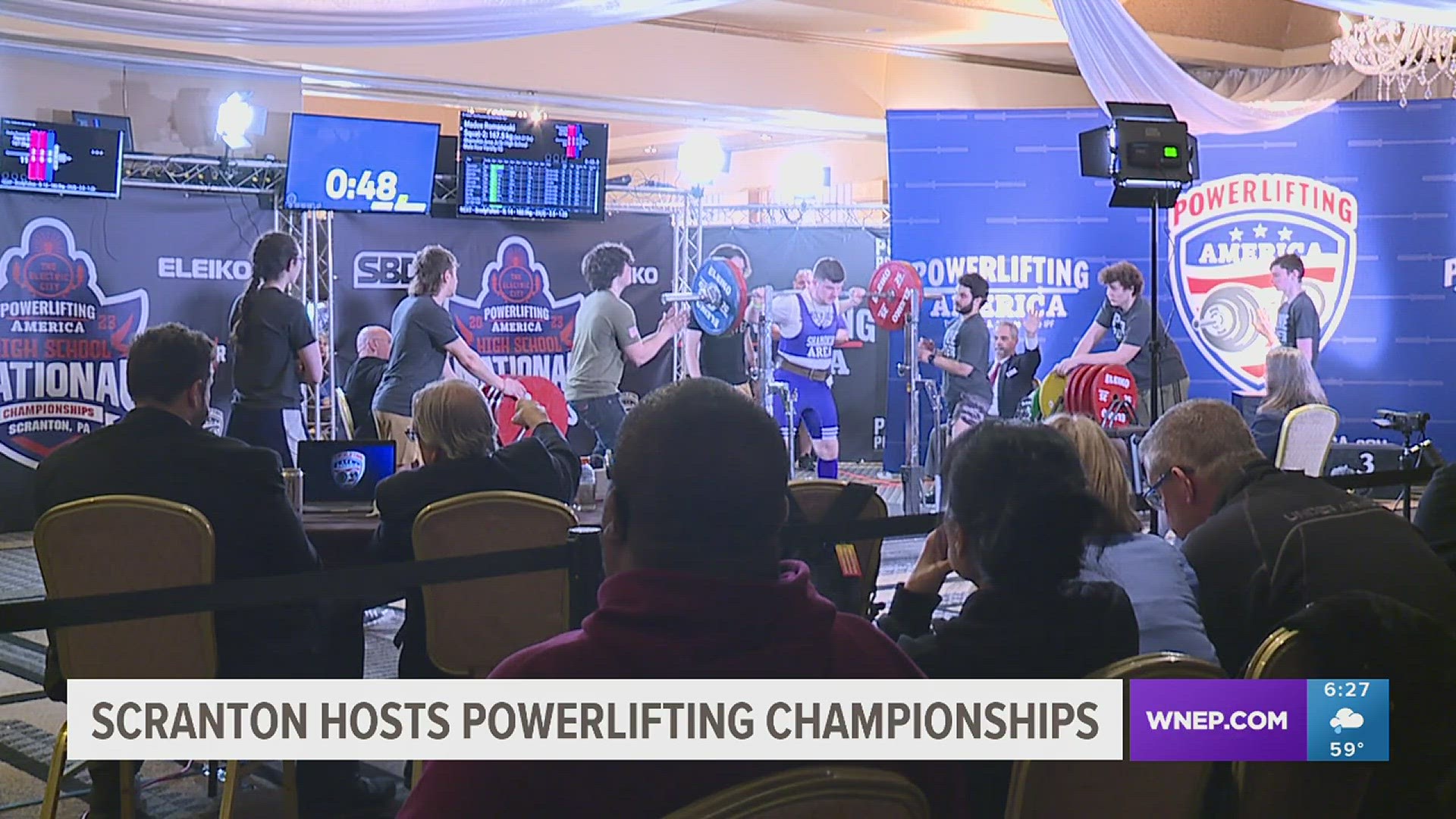 Powerlifting America 2023 High School National Championships Being Held at Radisson Lackawanna Station Hotel