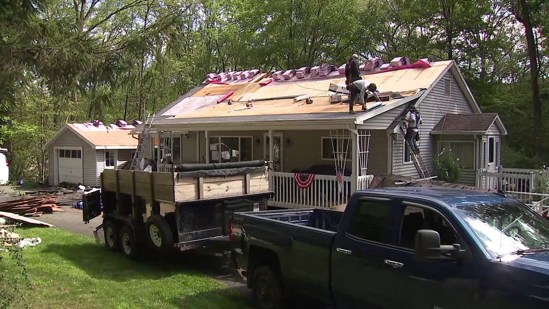 After years of needing major roof repairs, U.S. Air Force veteran Henry Kroposki and his wife received just that.