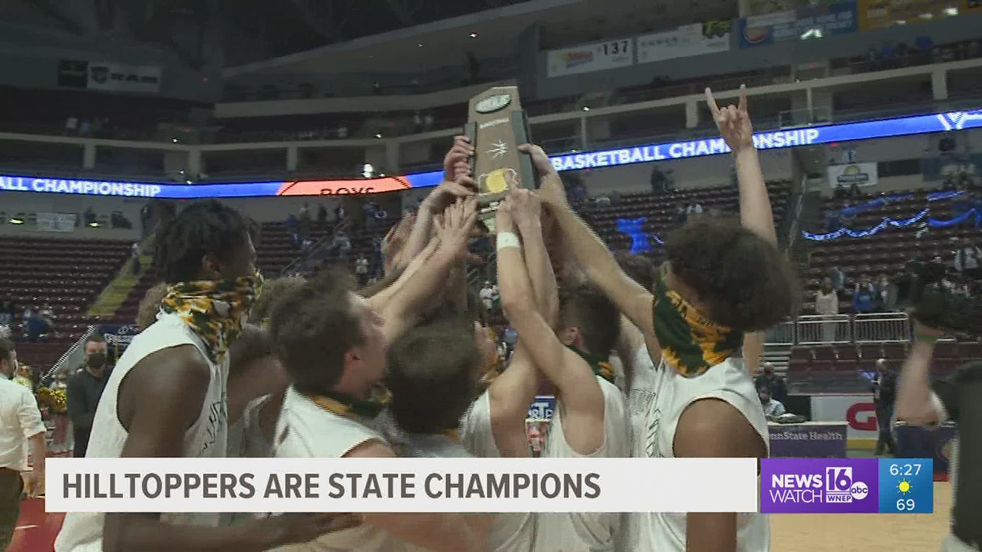 Down 14 points in the third quarter, Nativity BVM beat Berlin Brothersvalley to capture the Boys 'A' State basketball title 51-47 in OT.