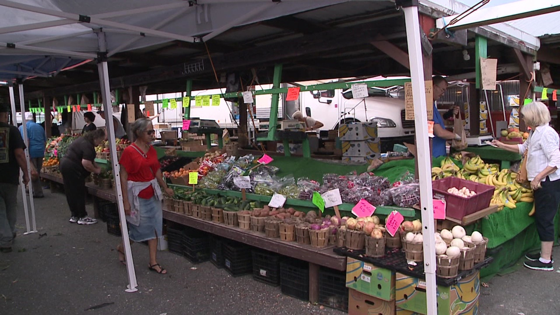 Farmers markets have long been a source for locally produced fruits and vegetables, often available at lower prices, but growing inflation means growing problems.