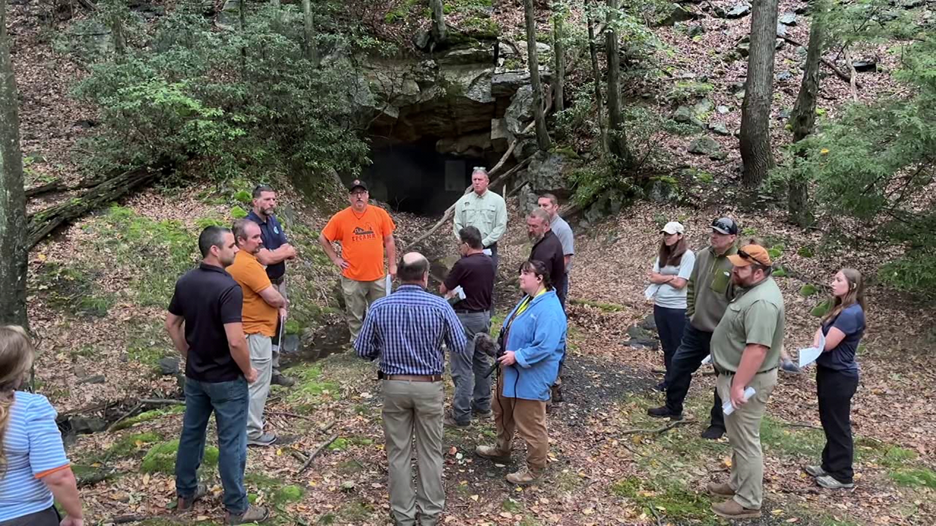 Tour highlights abandoned mine reclamation projects underway in Luzerne County