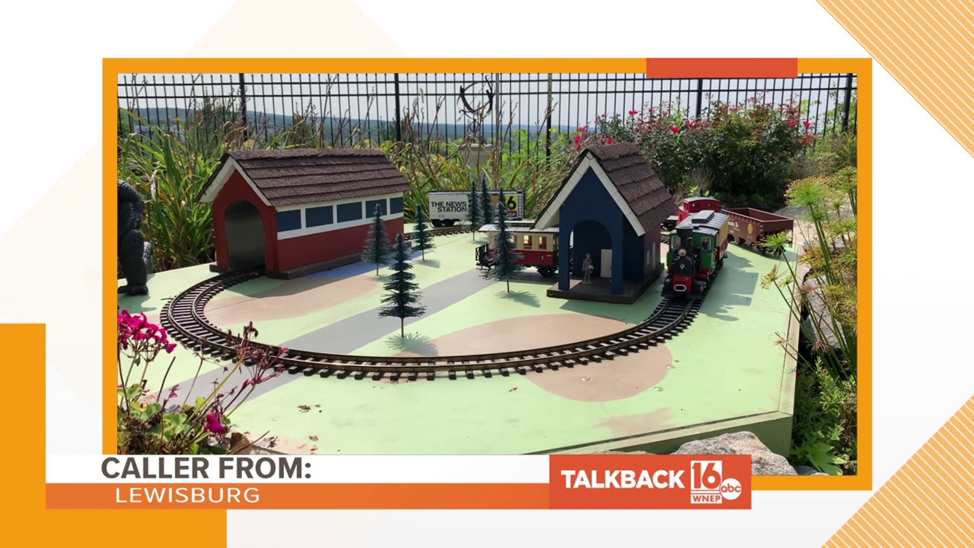 Callers are commenting on a railroad strike as well as the backyard train.