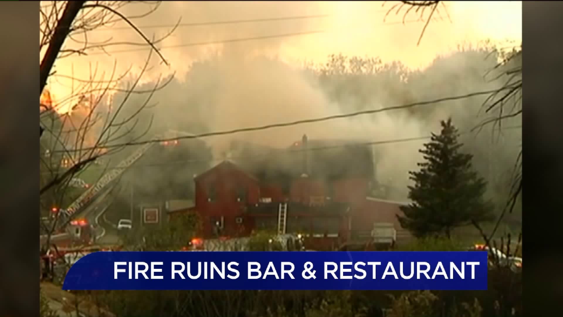 Fire Engulfs Brackney Inn in Susquehanna County