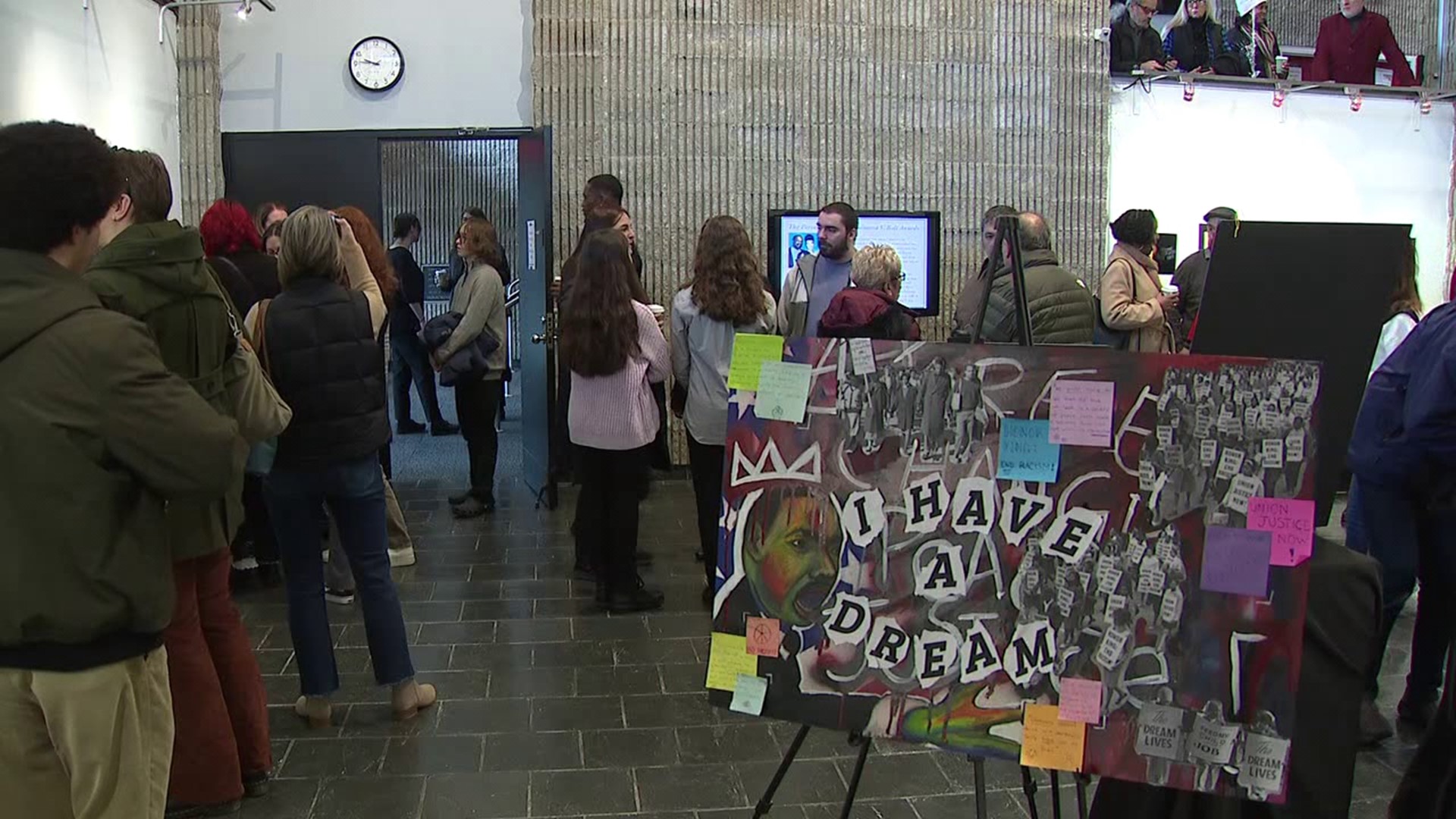 East Stroudsburg University hosted its annual Martin Luther King Day celebration on Monday.