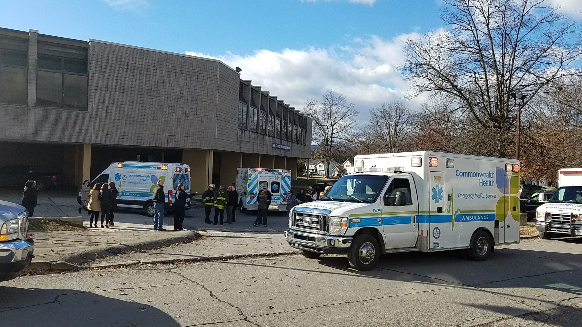 Scranton School Cleared out by Fumes