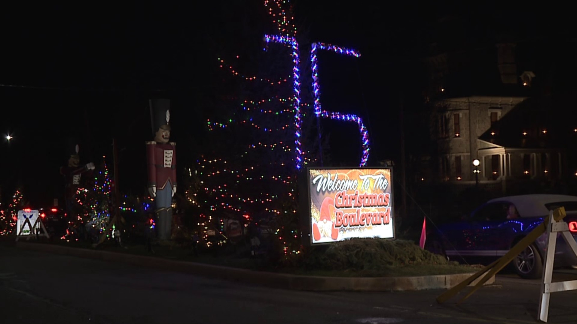 The mile-long stretch of holiday cheer is open until New Year's Eve in Columbia County.