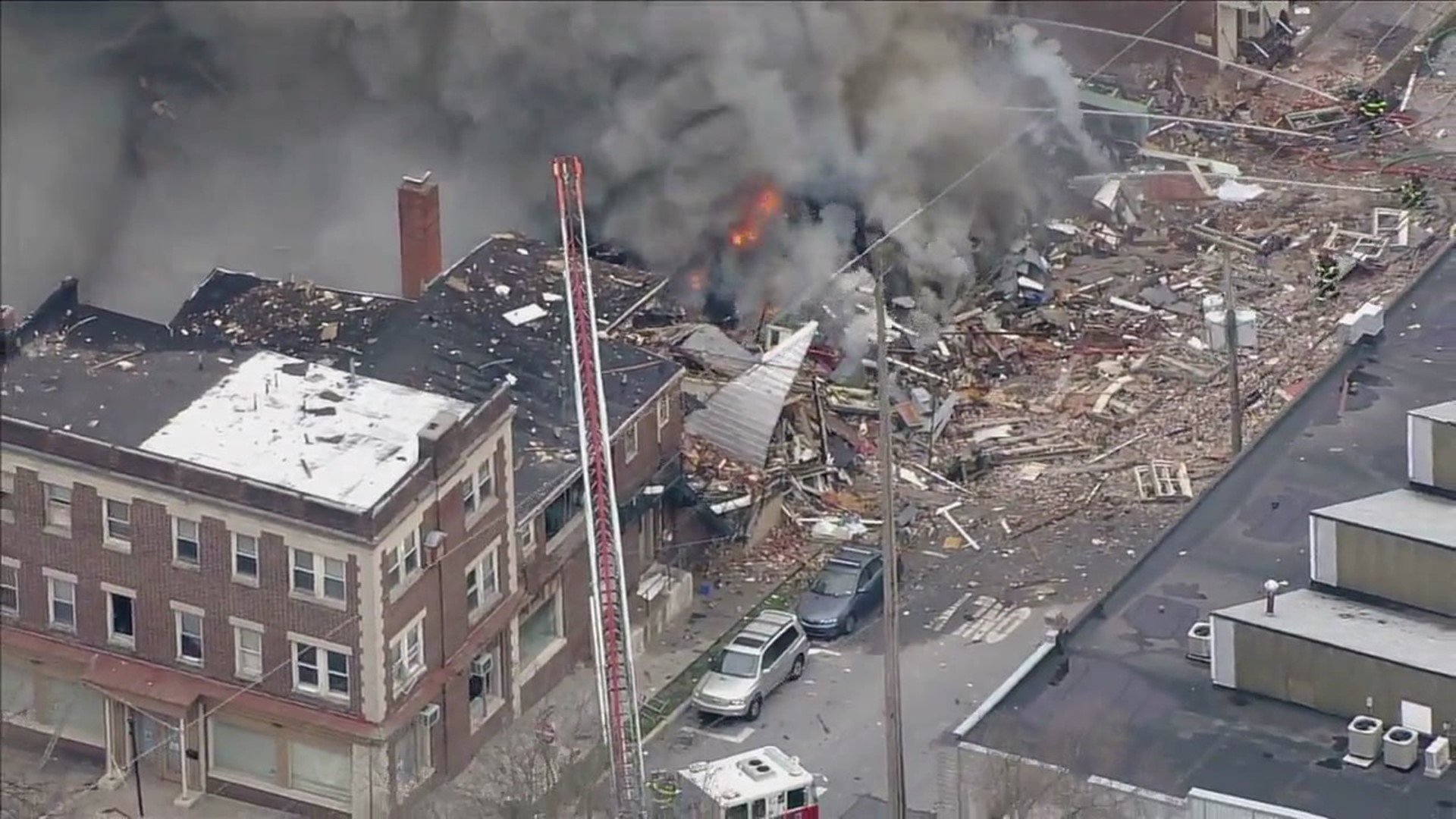 Officials provide update on deadly chocolate factory  explosion in West Reading.