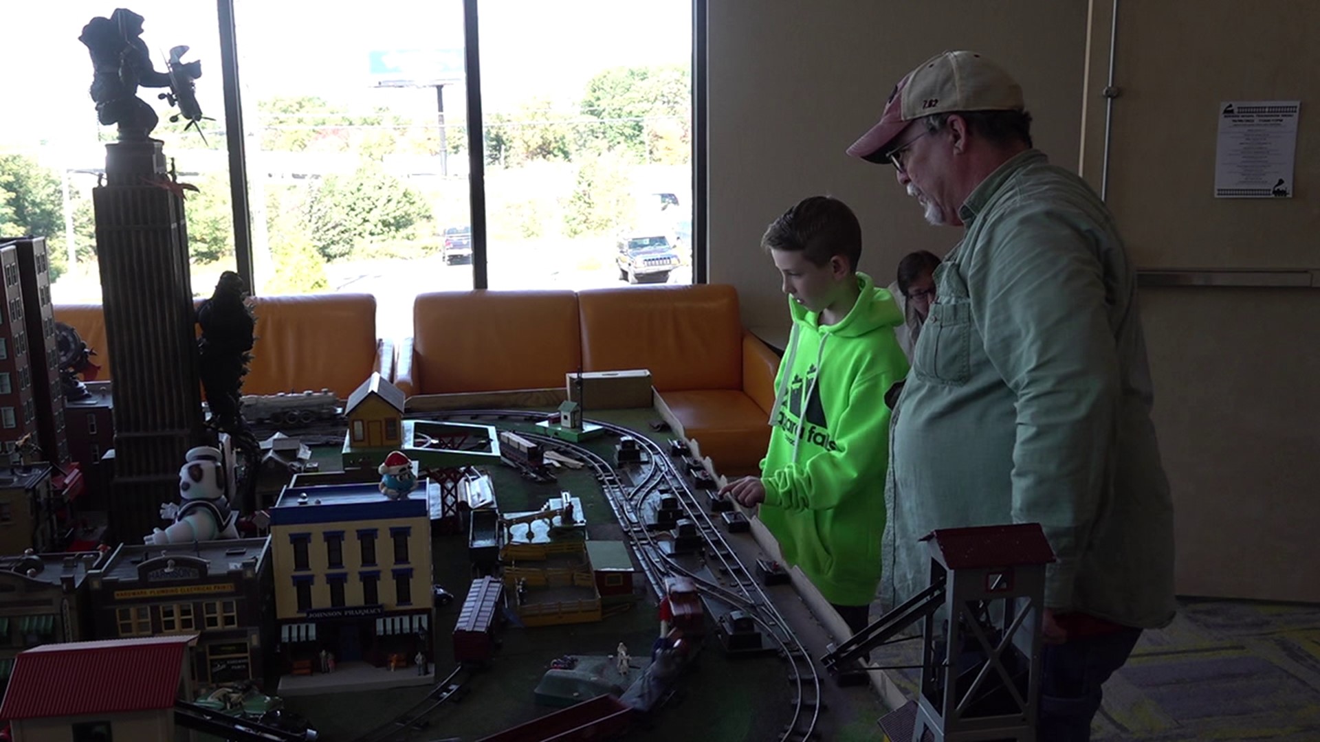 Train collectors from across the country traveled to Dunmore for the Great Northeast Model Train Show.