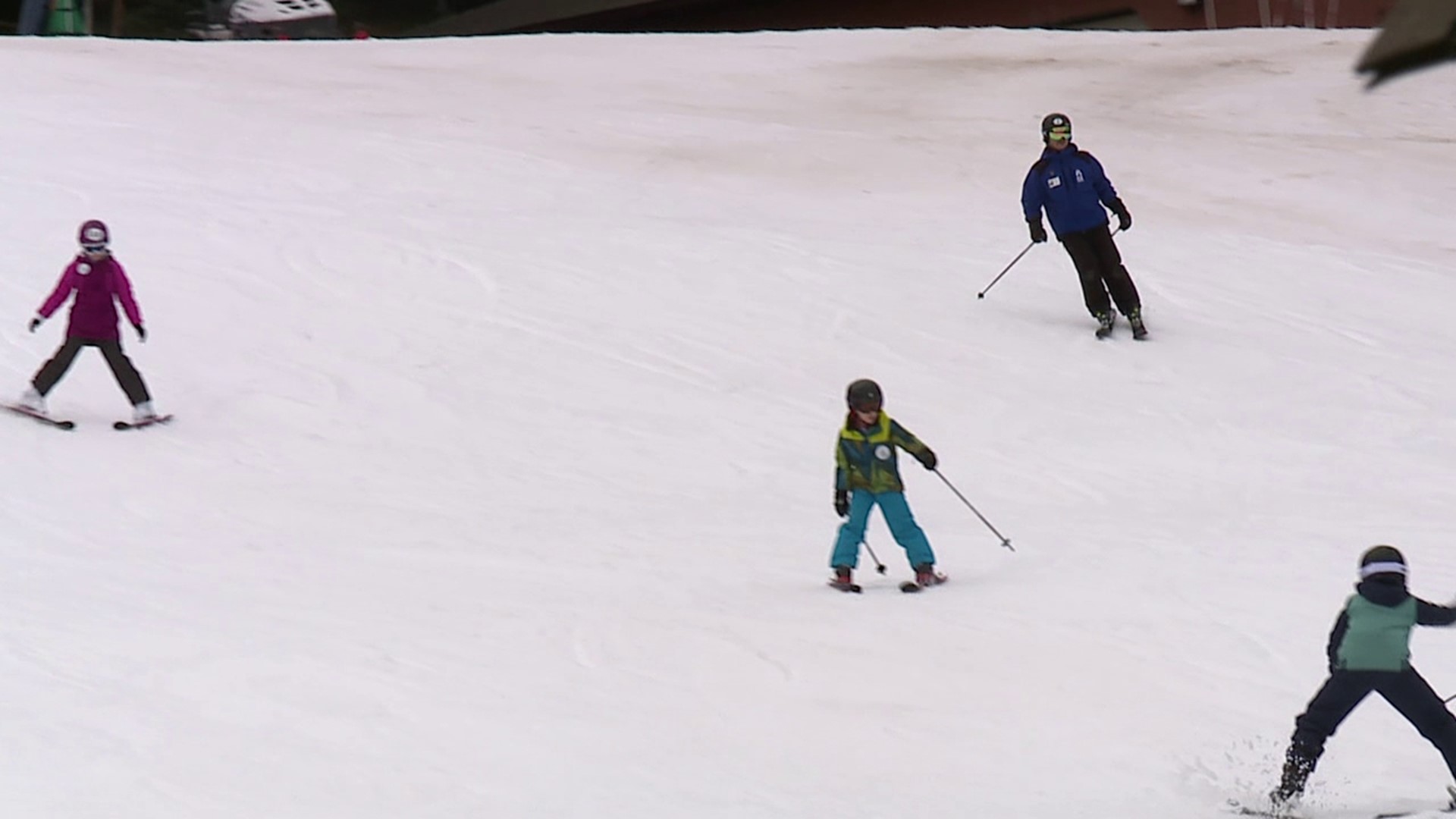 Families are building memories that will last long after the snow melts.