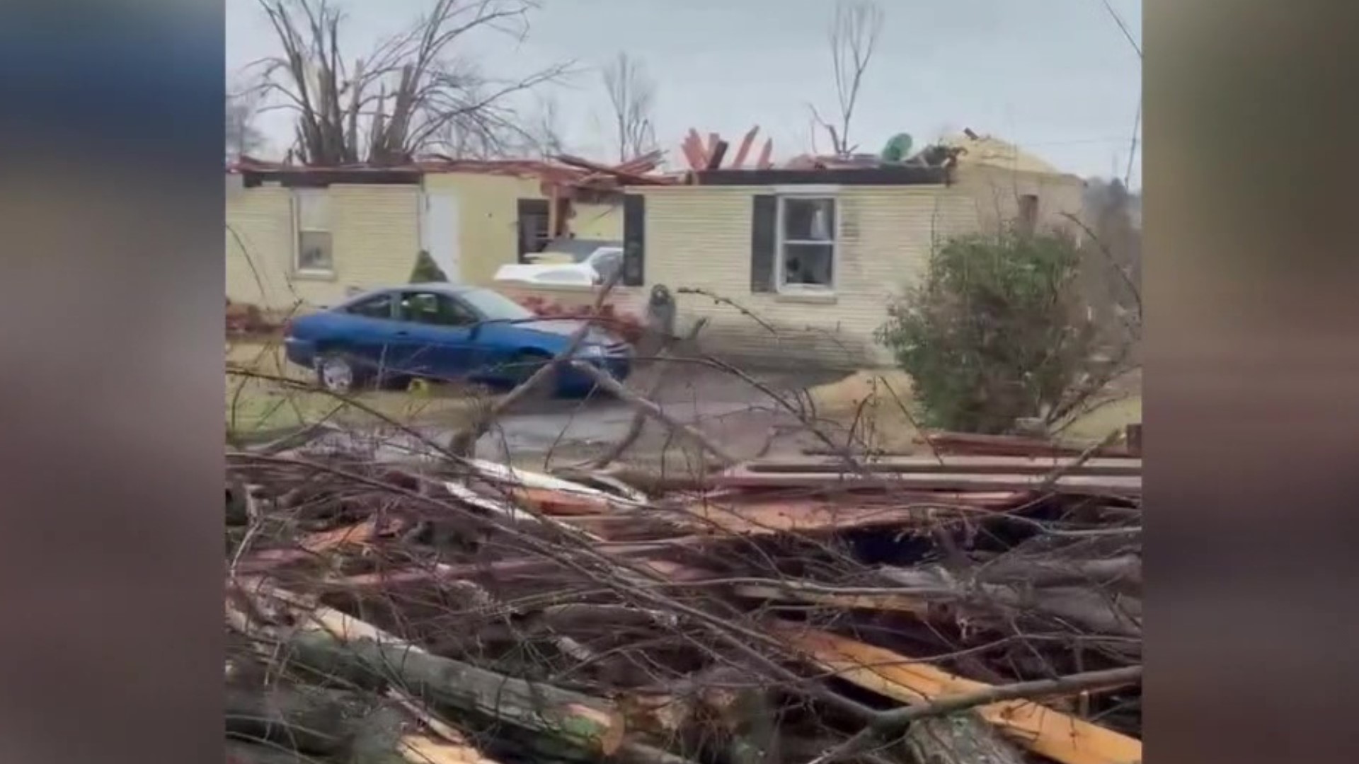 A woman from the Poconos gathered some donations, packed up her pickup truck and went to Kentucky to help tornado victims.