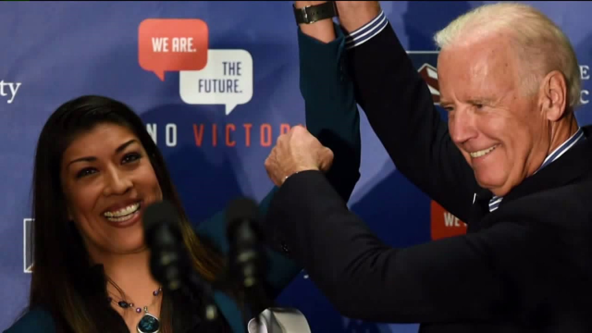 Joe Biden Appears to Joke About Accusations During Speech