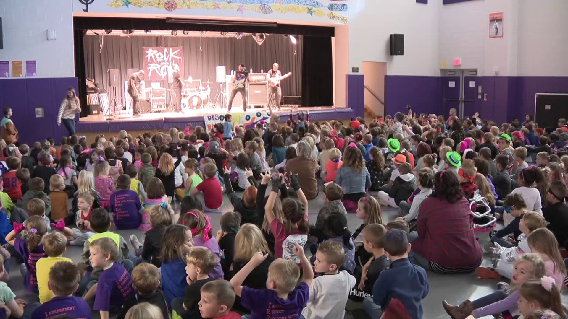 Friday is National Rock Your School Day, and students and teachers in Danville came together to celebrate education.