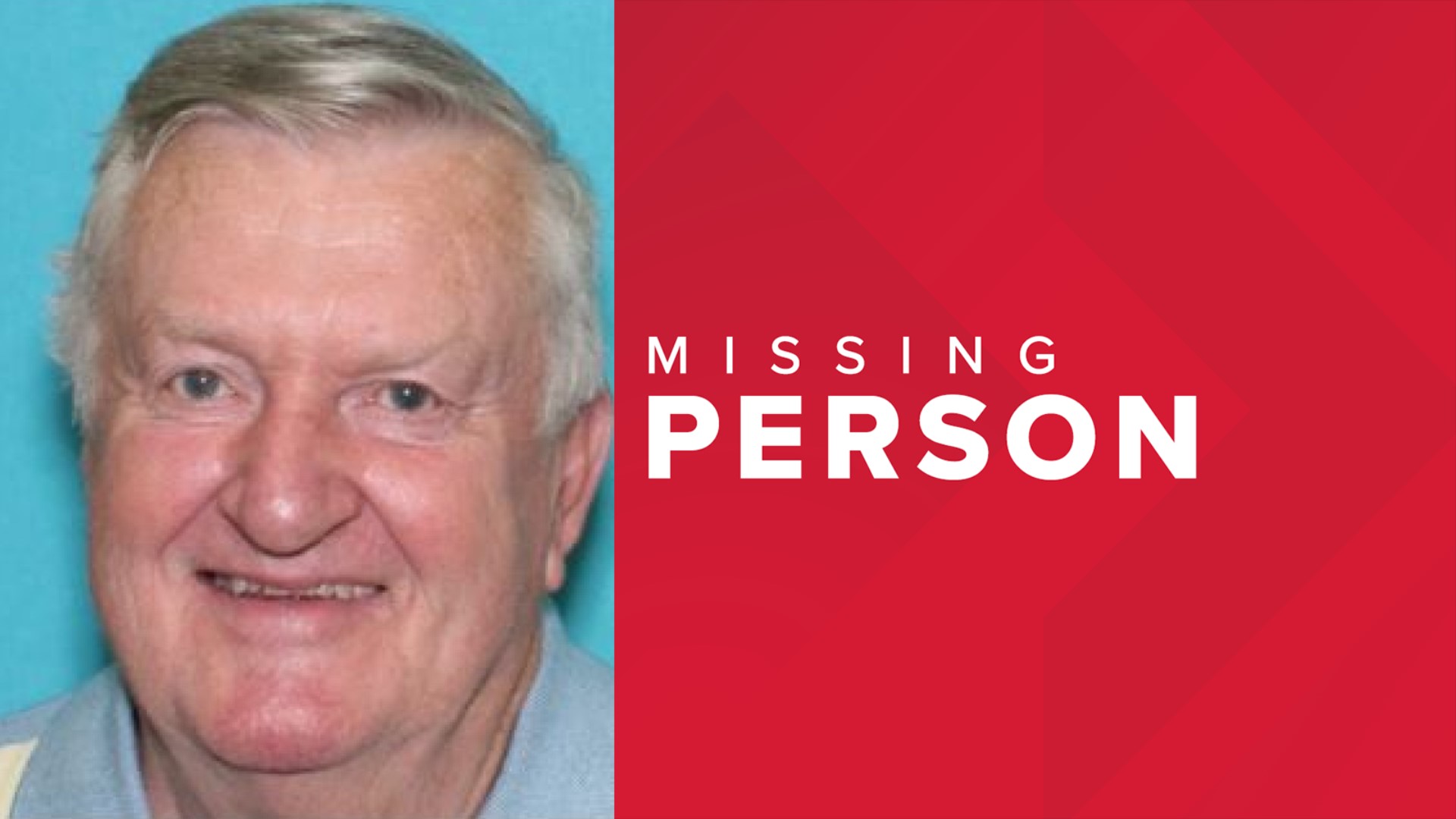 Norman Waterstradt, 76, has been missing since around 6:30 p.m. Tuesday.