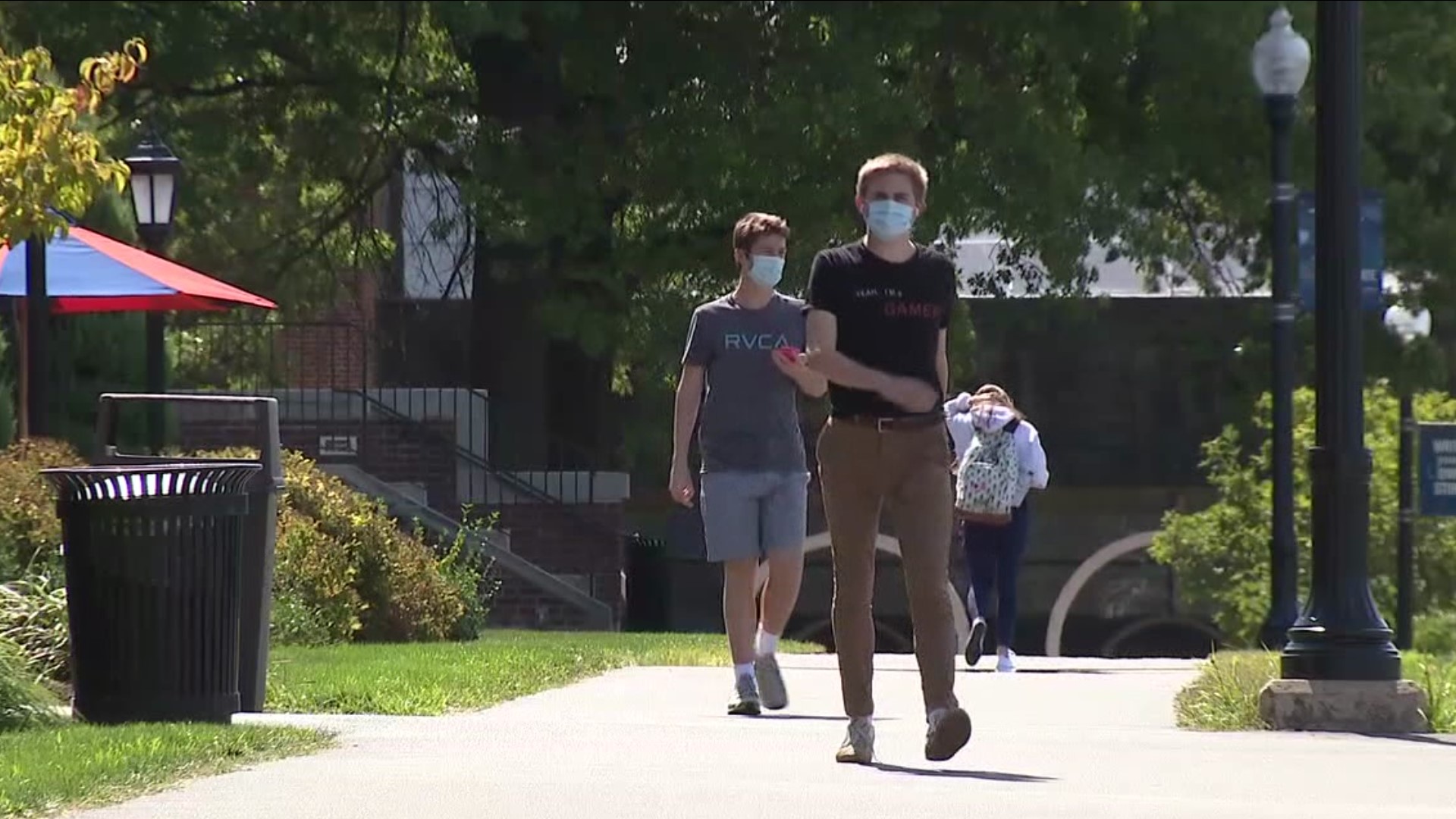 Masks are back at Bucknell University after the CDC classified Union County's COVID-19 transmission level as high.