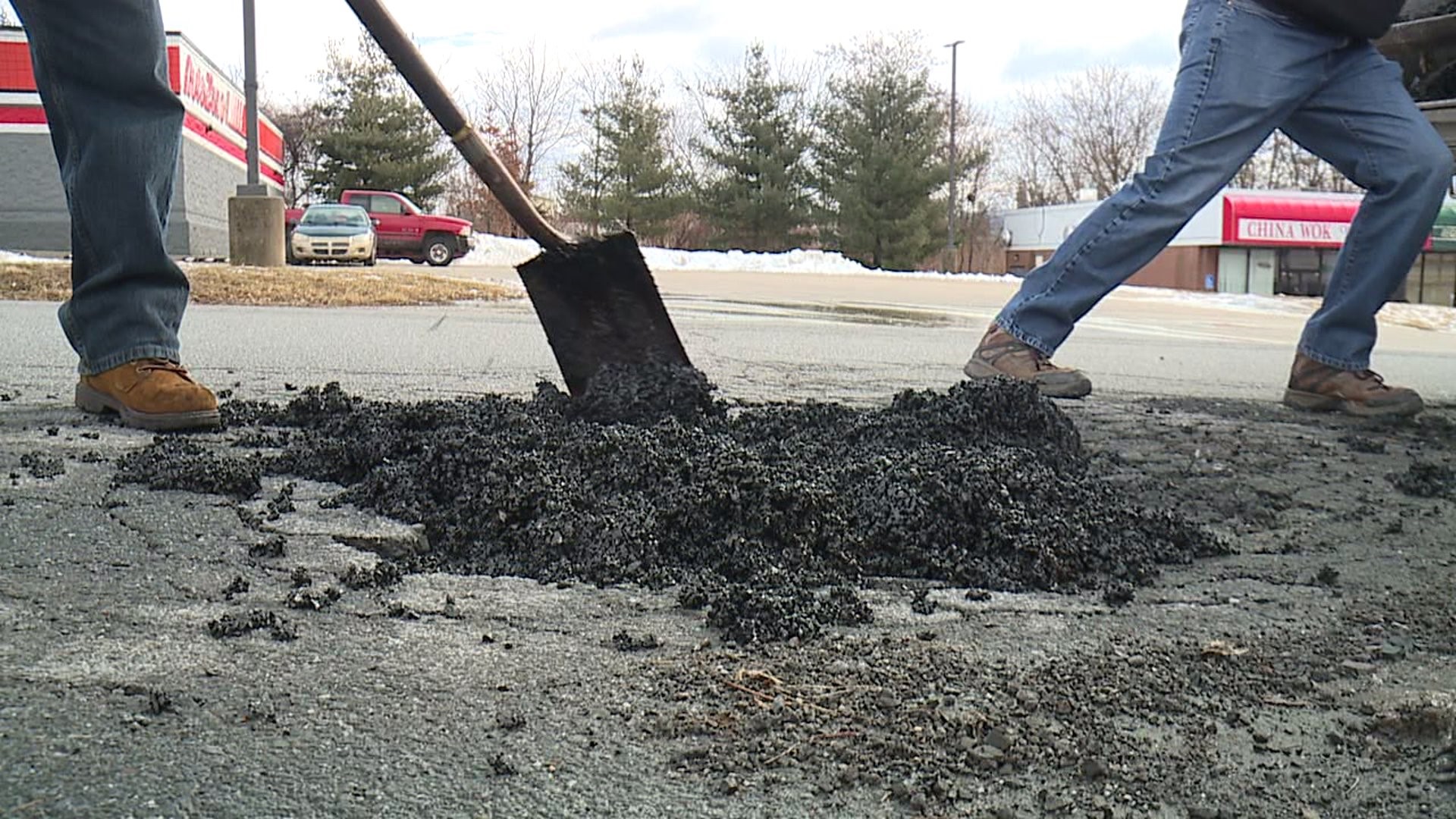 Scranton Crews Battling Pothole Problems