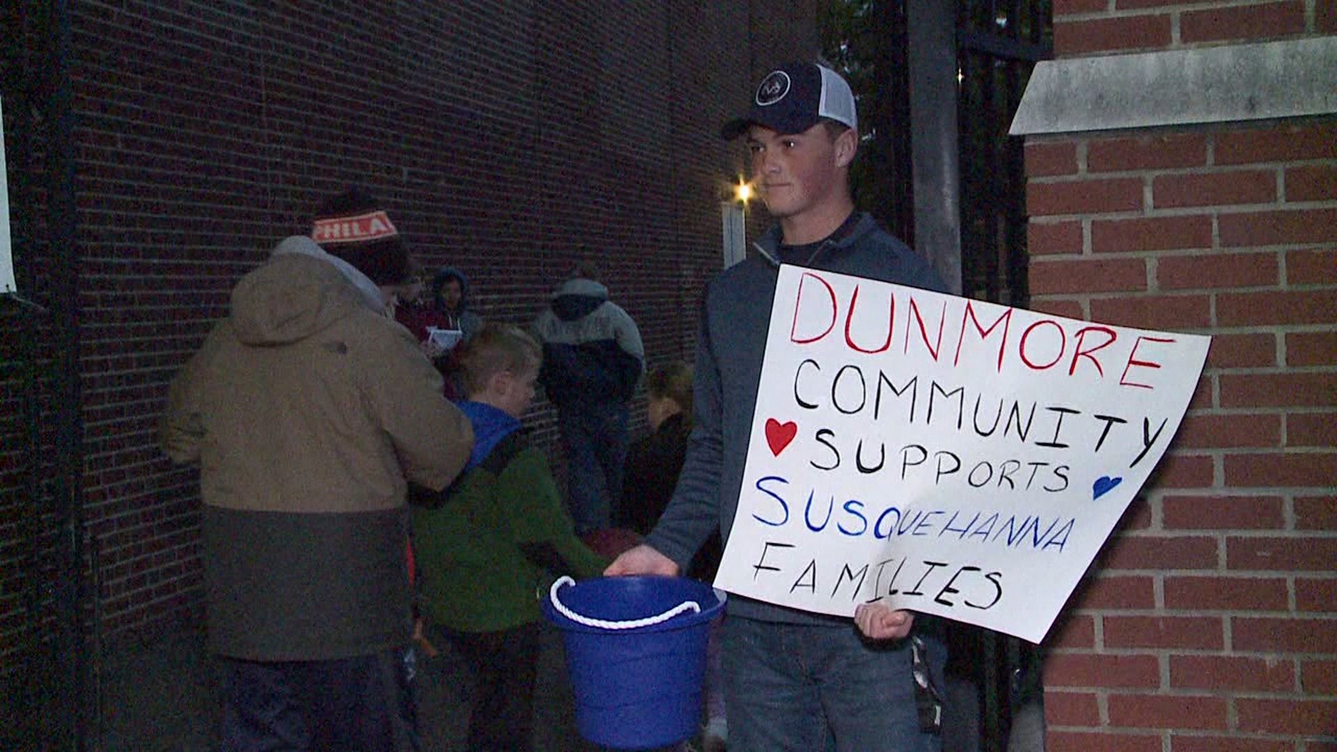 Dunmore Students Rally for Susquehanna Teens Hurt in Crash